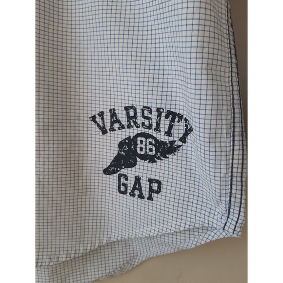 GAP KIDS white and blue shirt size M/8 - Picture 5 of 9